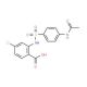 2-({[4-(acetylamino)phenyl]sulfonyl}amino)-4-chlorobenzoic acid - chemical structure image