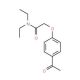 2-(4-acetylphenoxy)-N,N-diethylacetamide - chemical structure image