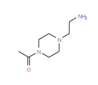 2-(4-acetylpiperazin-1-yl)ethanamine (CAS 148716-35-2) - chemical structure image