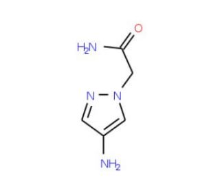 2-(4-amino-1H-pyrazol-1-yl)acetamide - chemical structure image
