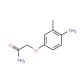 2-(4-amino-3-methylphenoxy)acetamide - chemical structure image