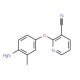 2-(4-amino-3-methylphenoxy)nicotinonitrile - chemical structure image