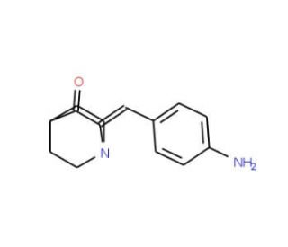2-(4-Amino-benzylidene)-1-aza-bicyclo[2.2.2]octan-3-one - chemical structure image