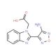 [2-(4-Amino-furazan-3-yl)-benzoimidazol-1-yl]-acetic acid - chemical structure image