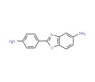 2-(4-Amino-phenyl)-benzooxazol-5-ylamine - chemical structure image