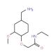 2-[4-(aminomethyl)-2-methoxyphenoxy]-N-ethylacetamide - chemical structure image