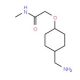2-[4-(aminomethyl)phenoxy]-N-methylacetamide - chemical structure image