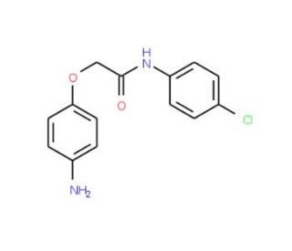 2-(4-Aminophenoxy)-N-(4-chlorophenyl)acetamide - chemical structure image