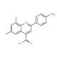 2-(4-aminophenyl)-6,8-dimethylquinoline-4-carboxylic acid - chemical structure image