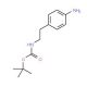 [2-(4-Aminophenyl)ethyl]carbamic acid tert-butyl ester (CAS 94838-59-2) - chemical structure image