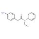 2-(4-aminophenyl)-N-ethyl-N-phenylacetamide - chemical structure image