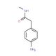 2-(4-Aminophenyl)-N-methylacetamide (CAS 32637-62-0) - chemical structure image