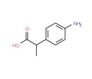 2-(4-Aminophenyl)propanoic acid (CAS 59430-62-5) - chemical structure image