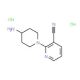 2-(4-Aminopiperidin-1-yl)nicotinonitrile dihydrochloride - chemical structure image