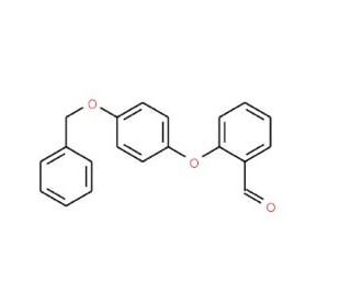 2-[4-(Benzyloxy)phenoxy]benzenecarbaldehyde - chemical structure image