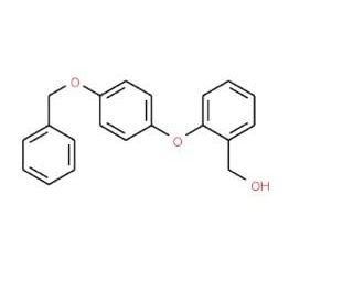 {2-[4-(Benzyloxy)phenoxy]phenyl}methanol - chemical structure image