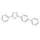 2-(4-Biphenylyl)-5-phenyl-1,3,4-oxadiazole (CAS 852-38-0) - chemical structure image