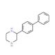 2-(4-Biphenylyl)piperazine (CAS 105242-10-2) - chemical structure image