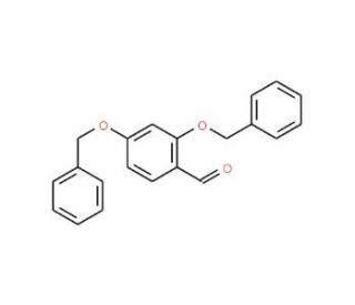 2,4-bis(benzyloxy)benzaldehyde (CAS 13246-46-3) - chemical structure image