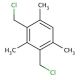 2,4-Bis(chloromethyl)-1,3,5-trimethylbenzene (CAS 1585-17-7) - chemical structure image