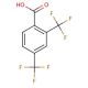 2,4-Bis(trifluoromethyl)benzoic acid (CAS 32890-87-2) - chemical structure image