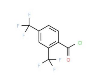 2,4-Bis(trifluoromethyl)benzoyl chloride (CAS 53130-43-1) - chemical structure image