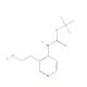 2-[4-(Boc-amino)-3-pyridyl]ethanol (CAS 219834-80-7) - chemical structure image