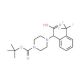 2-(4-Boc-piperazino)-2-[4-(trifluoromethyl)phenyl]acetic acid - chemical structure image