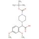 2-(4-Boc-piperazinyl)-2-(2,4-dimethoxylphenyl)acetic acid - chemical structure image