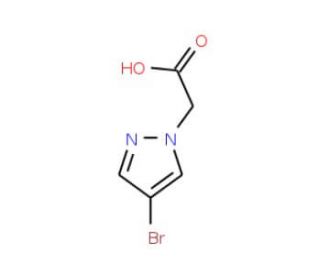 2-(4-bromo-1H-pyrazol-1-yl)acetic acid (CAS 82231-53-6) - chemical structure image