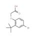 2-[4-Bromo-2-(tert-butyl)phenoxy]acetic acid - chemical structure image