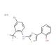 2-[4-Bromo-2-(trifluoromethyl)phenyl]amino-4-(2-hydroxyphenyl)-1,3-thiazole hydrobromide (CAS 1210389-46-0) - chemical struct