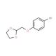 2-(4-Bromo-phenoxymethyl)-[1,3]dioxolane (CAS 850348-66-2) - chemical structure image