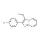 2-(4-Bromo-phenyl)-imidazo[1,2-a]pyridine-3-carboxaldehyde - chemical structure image