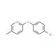 2-(4-bromophenoxy)-5-methylpyridine - chemical structure image