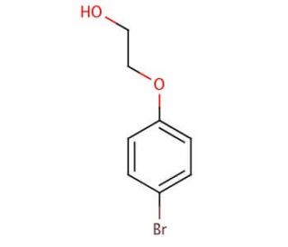 2-(4-Bromophenoxy)ethanol (CAS 34743-88-9) - chemical structure image