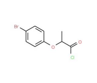 2-(4-bromophenoxy)propanoyl chloride - chemical structure image