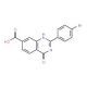 2-(4-bromophenyl)-4-oxo-3,4-dihydroquinazoline-7-carboxylic acid - chemical structure image