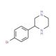 2-(4-Bromophenyl)piperazine (CAS 105242-07-7) - chemical structure image