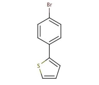 2-(4-Bromophenyl)thiophene (CAS 40133-22-0) - chemical structure image