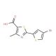 2-(4-bromothiophen-2-yl)-4-methyl-1,3-thiazole-5-carboxylic acid - chemical structure image