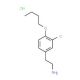 2-(4-Butoxy-3-chloro-phenyl)-ethylamine hydrochloride - chemical structure image