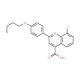 2-(4-Butoxyphenyl)-8-chloroquinoline-4-carboxylic acid - chemical structure image