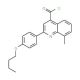 2-(4-butoxyphenyl)-8-methylquinoline-4-carbonyl chloride - chemical structure image