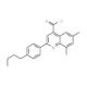 2-(4-butylphenyl)-6,8-dimethylquinoline-4-carbonyl chloride - chemical structure image