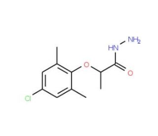 2-(4-chloro-2,6-dimethylphenoxy)propanohydrazide - chemical structure image