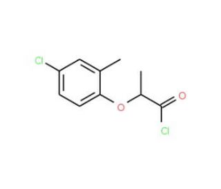 2-(4-Chloro-2-methylphenoxy)propionyl chloride - chemical structure image