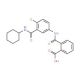 2-({4-Chloro-3-[(cyclohexylamino)carbonyl]-anilino}carbonyl)benzoic acid - chemical structure image