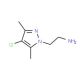2-(4-Chloro-3,5-dimethyl-pyrazol-1-yl)-ethylamine (CAS 925634-46-4) - chemical structure image