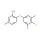 2-(4-Chloro-3,5-dimethylphenoxy)-5-methylaniline - chemical structure image